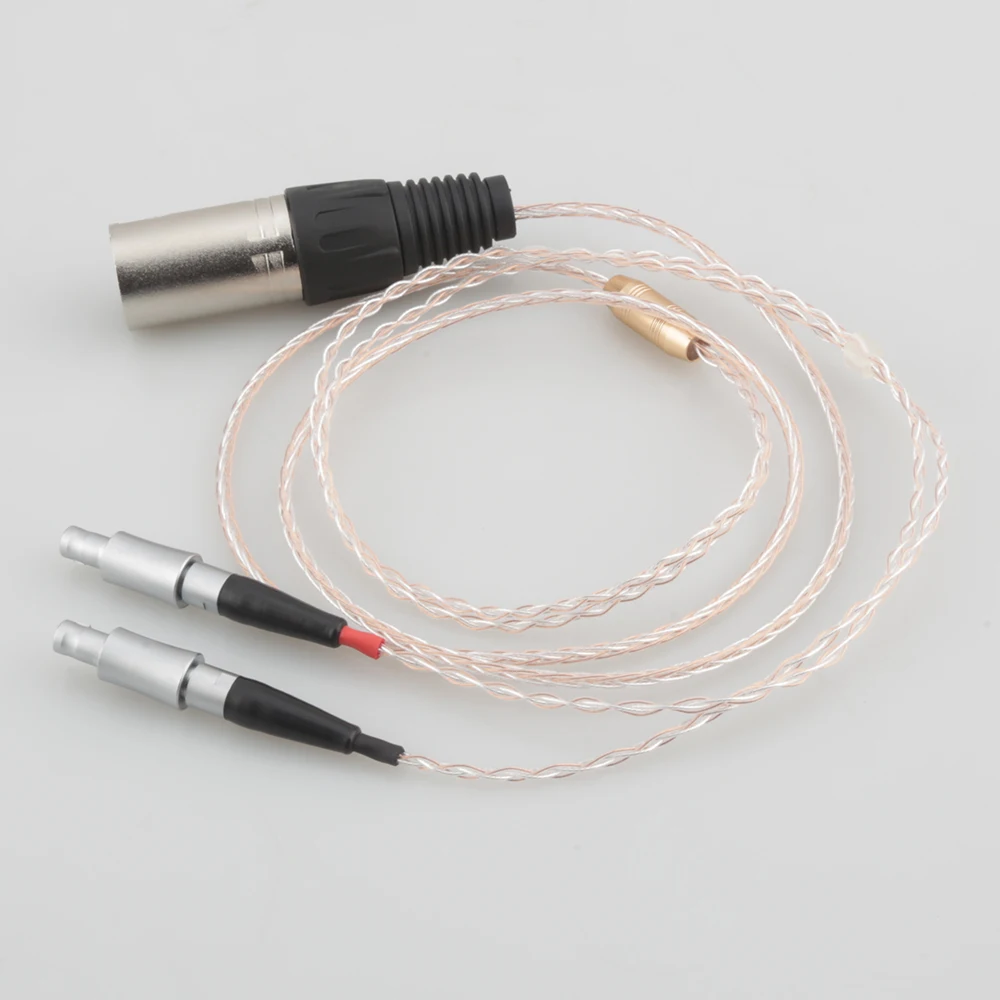 

New HiFi Compatible Audio Upgrade Cable Replacement for HD800/HD800S Headphone, (4-pin XLR Male Plug) Replacement Upgrade Cable