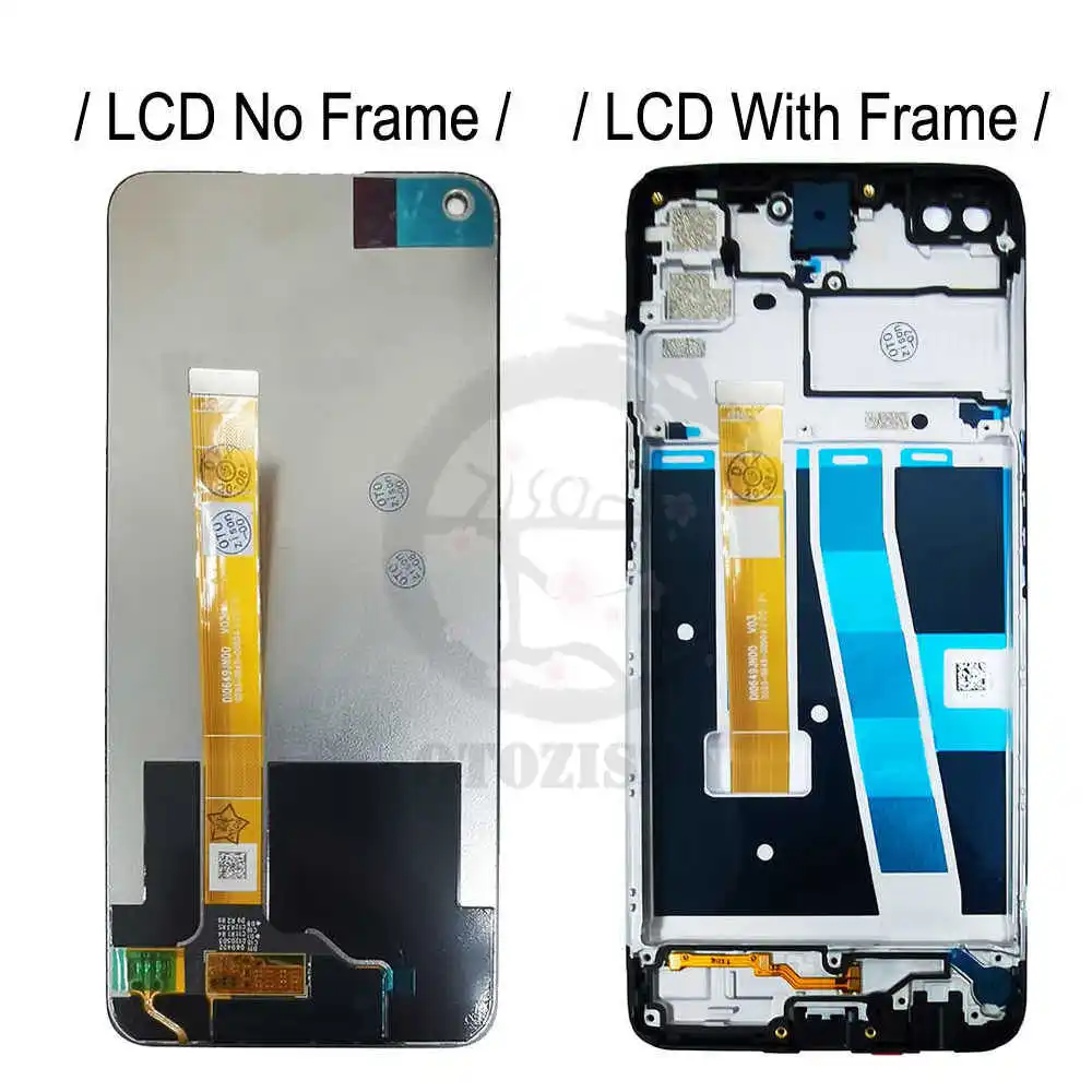 LCD With Frame For OPPO Realme 6 A52 A92 2020 LCD RMX2001 CPH2069 Display Screen Touch Sensor Digitizer Assembly Realme6 Display