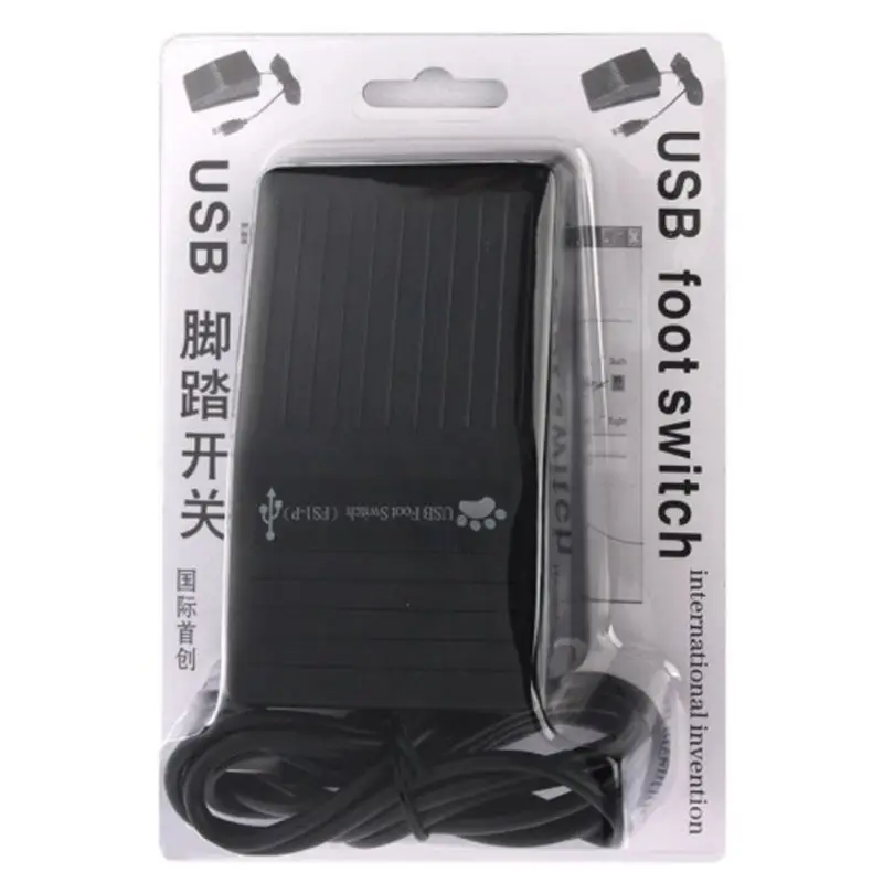 

Пластиковый usb-переключатель с одной педалью для клавиатуры, мыши, ПК
