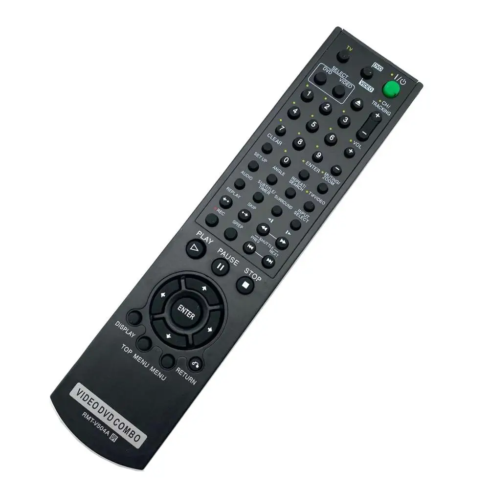 RMT-V504A Replacement Remote Control for Sony RMT-V501A SLV-D281 SLV-D281P SLV-D380 SLV-D380P SLV-D100 YSP-4000BL