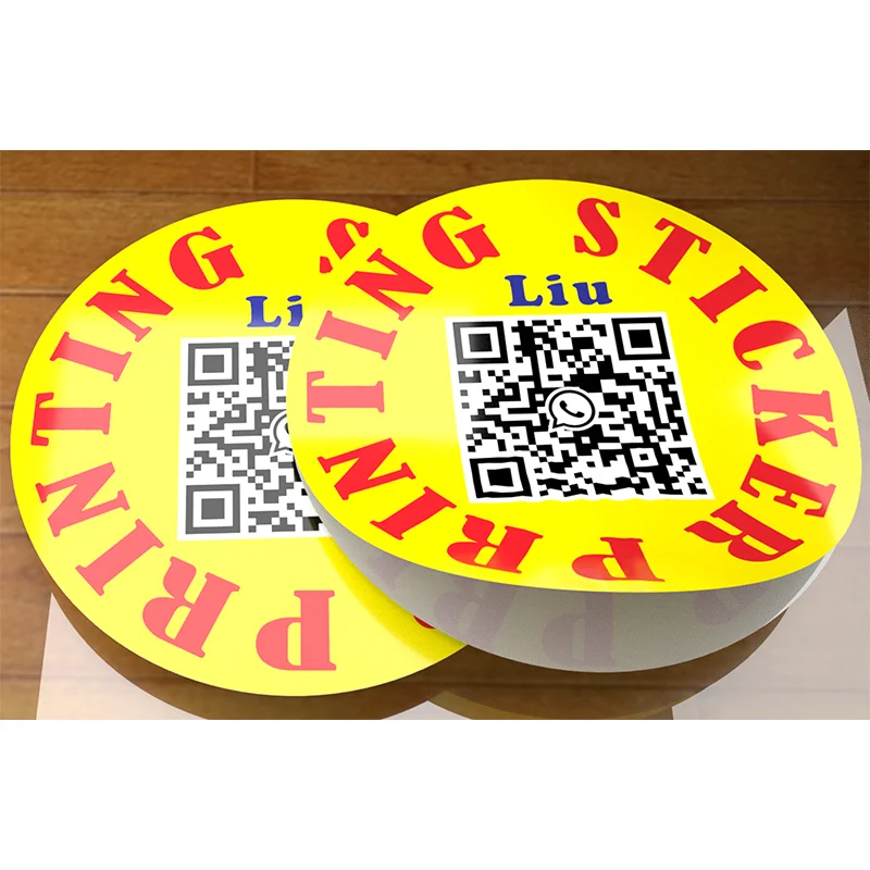 A-2 plate vinyl  sticker custom printing