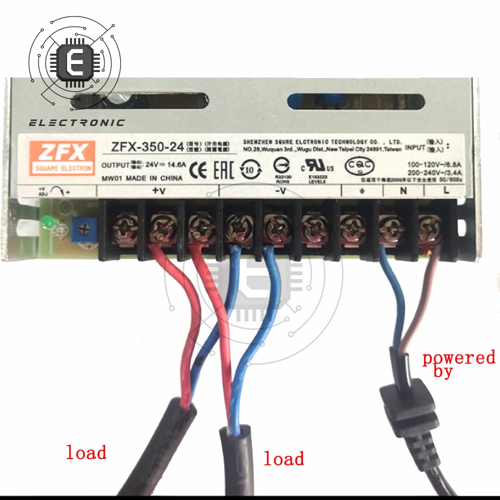 350W Switching Power Supply Light Transformer AC 220V To DC 24V Power Supply Source Adapter For Led Strip CCTV