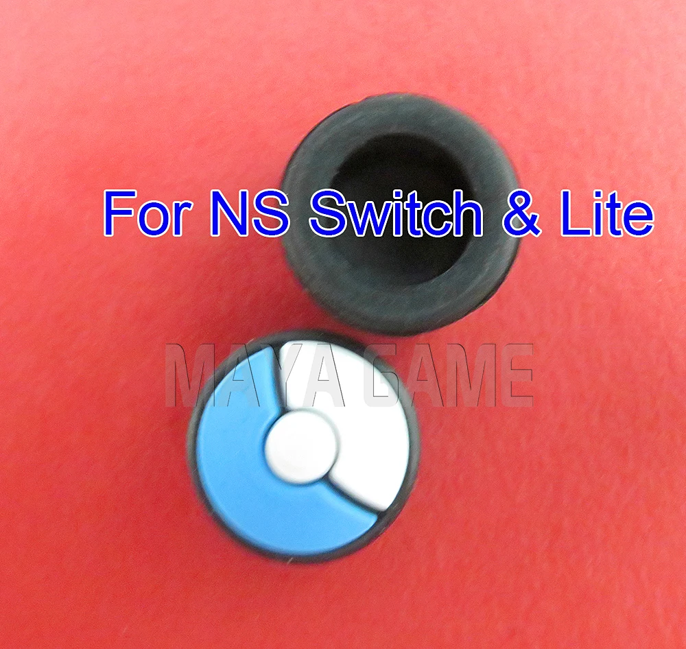 30 Uds. Para Nintendo Switch Lite empuñaduras de pulgar analógicas cubierta de tapa de Joystick de silicona para controlador Switch NS Joy Con JoyCon
