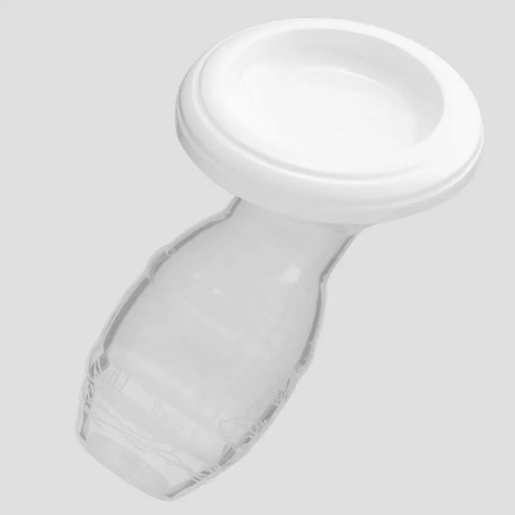 Mom Breast Feeding One-handed Manual Breast Pump Baby Suction Milk Feeding Saver Bottle Silicone Artifact Nipple Bottle Sucking