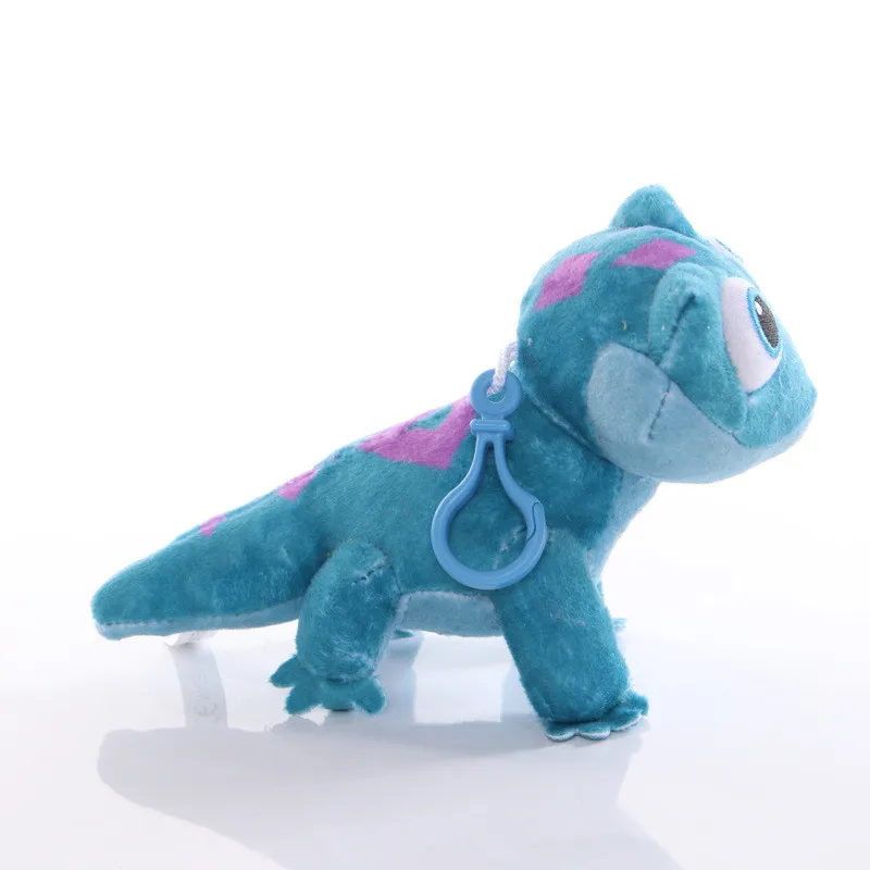 Cartoon Anna Elsa New Role Fire Spirit  Salamander Doll Fire Lizard Small Kids Animal Plush Toy view 2
