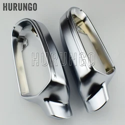 Side Wing Mirror Covers Caps Silver Matte Chrome For Audi A3 8P A4 A5 S5 B8.5 RS5 RS4 RS3 2012 2013 2014 2015 2016