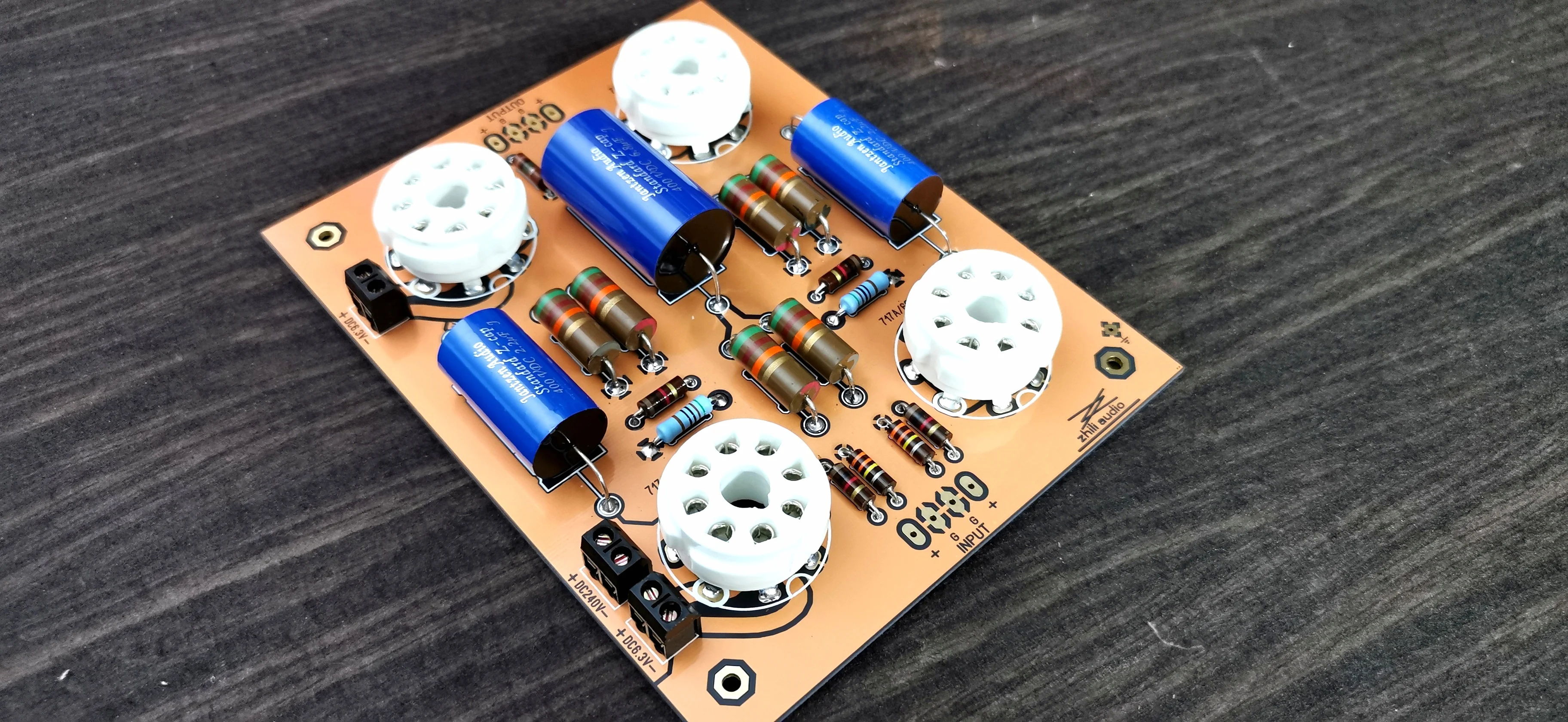 

Western Electronics 717A mushroom head gall preamp kit, compatible with 6AK5/6SJ7/6J1/6SH7/6SK7 DIY KITS