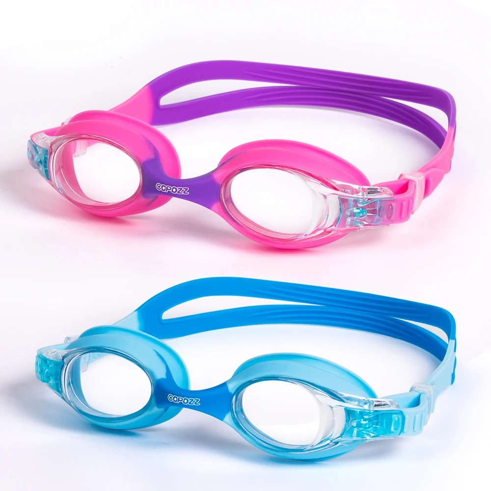 Copozz Wasserdichte Anti-Beschlag-Schwimmbrille UV Kinder Professionelle farbige Linsen Kinderbrille Schwimmbrille Gafas Nata – Detail 20