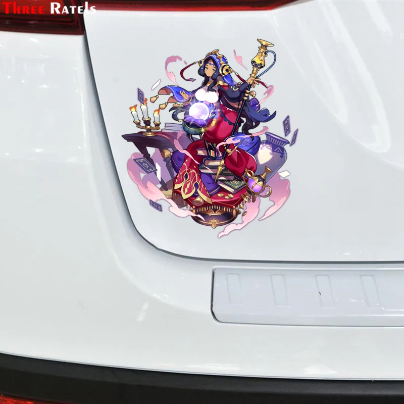 Three Ratels CYX1 Hot game Cool skills anime stickers car hood sticker laptop decal wall sticker for gabinete gamer