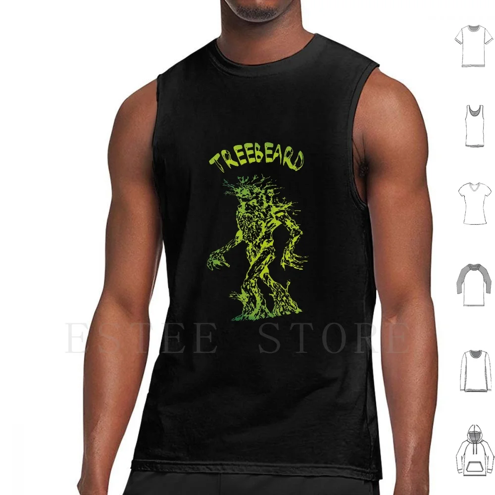 I Am Treebeard | Ents Attack Isengard | | Green Forest Version Tank Tops Vest Sleeveless Gondor Middle Earth Tolkien