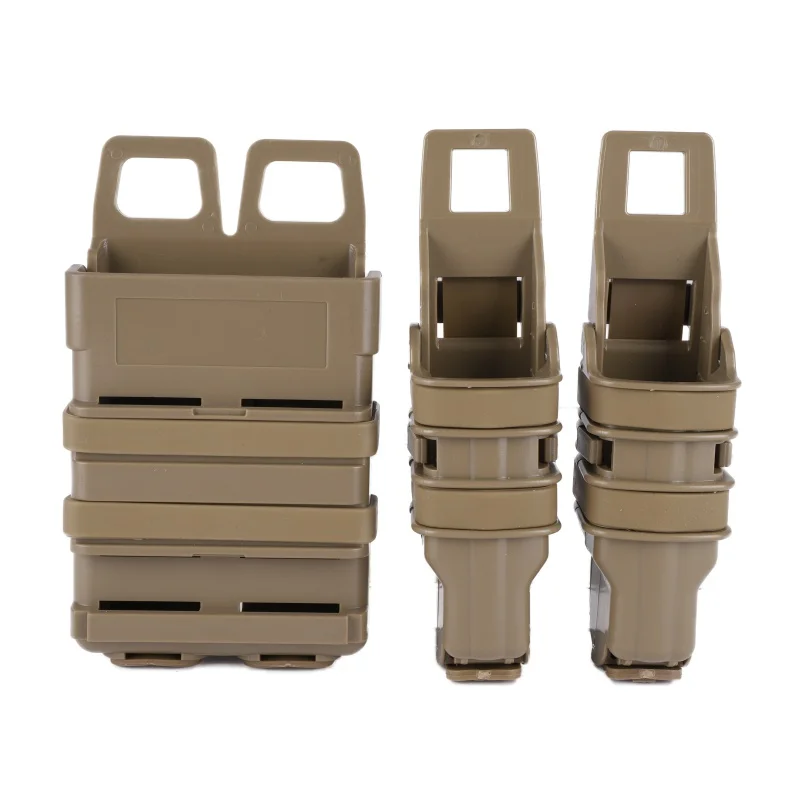 

Tactical 5.56mm M4 M16 FastMag Magazine Pouch Molle Clip Airsoft Shooting Hunting AK AR Fast Mag Holster