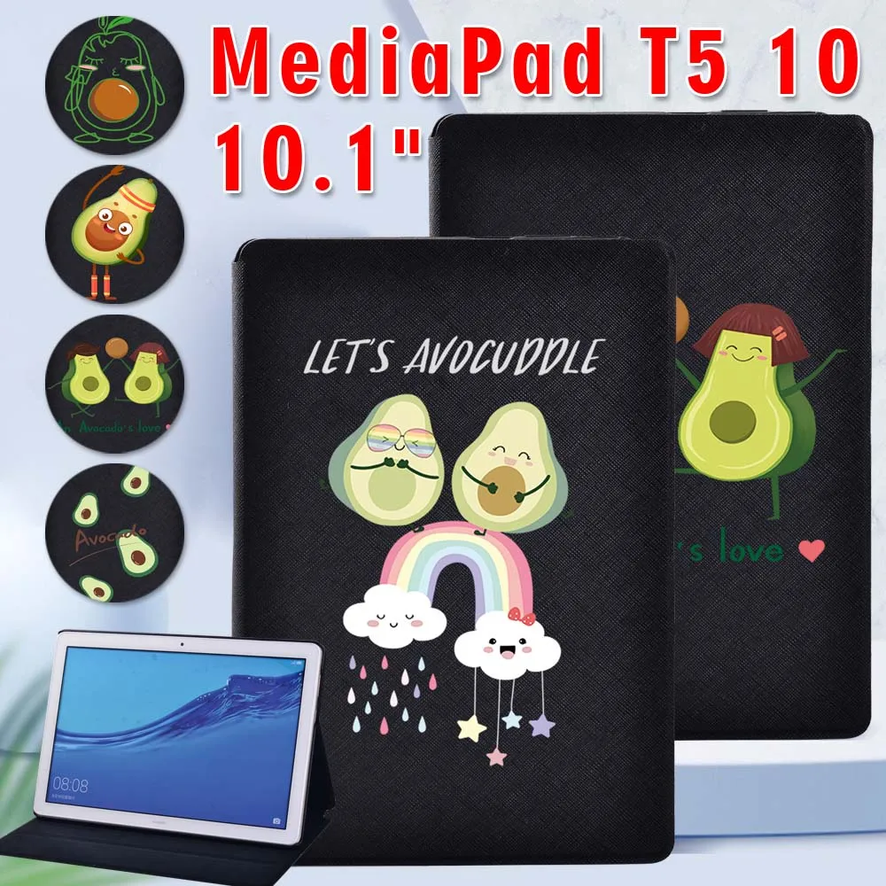 

Cover Case for Huawei MediaPad T5 10 10.1 Inch AGS2-W09/W19/L03/L09 Tablet Durable Protective Shell Case