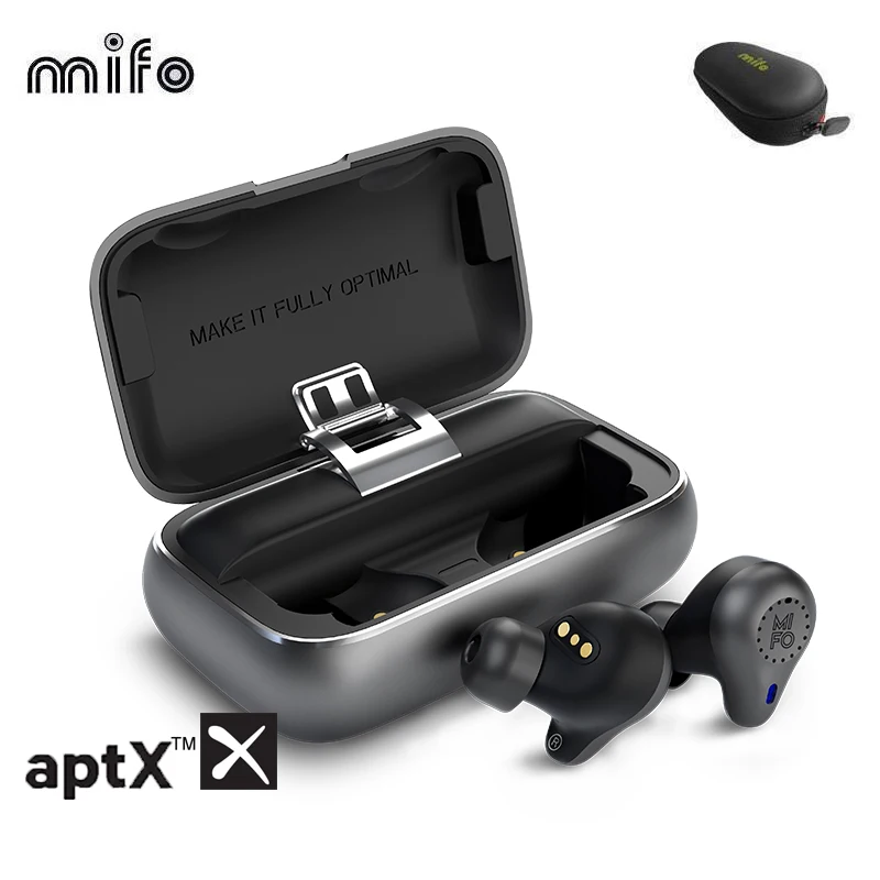 

Mifo O5 Balanced Armature TWS Bluetooth 5.2 Earphone APTX Noise Reduction Waterproof Running Sports Music Headphone Earplugs