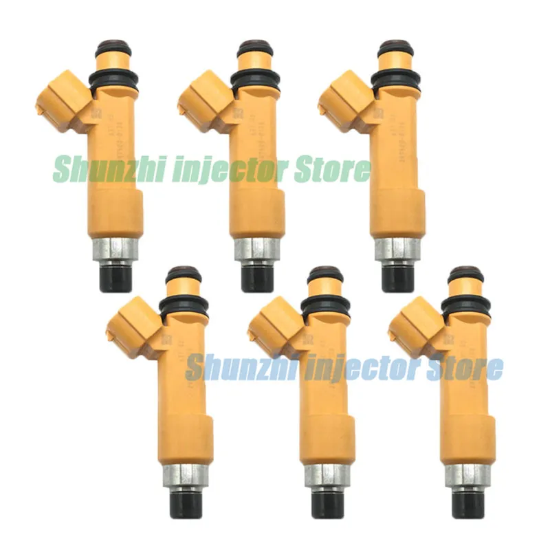 

6pcs Fuel Injector Nozzle For Suzuki Ignis 00~06 Jimny 01~15 Liana 01~07 Swift 05~15 Wagon R 03~07 1.3L 297500-0120 15710-86G00