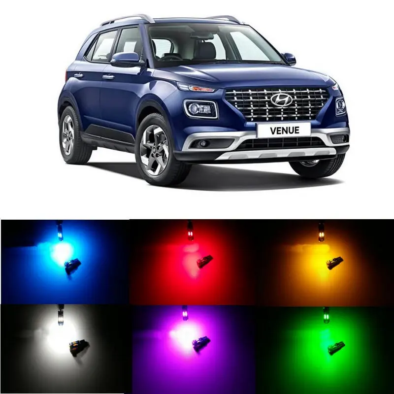 

20pc/lot canbus t5 Dashboard LED Light Bulbs For hyundai palisade tiburon venue veracruz xg350