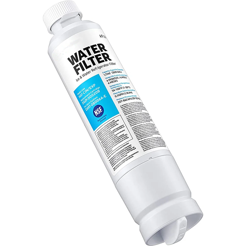 Replace Samsung DA29-00020B HAF-CIN / EXP DA97-08006A-B refrigerator water filter 4 pieces