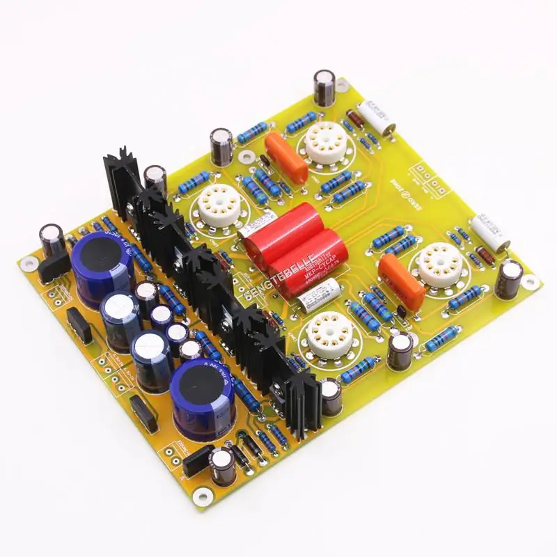 HiFi ECC83/12AX7 Tube Preamp Board Stereo Preamplifier Kit Base On Conrad-Johnson CL Circuit