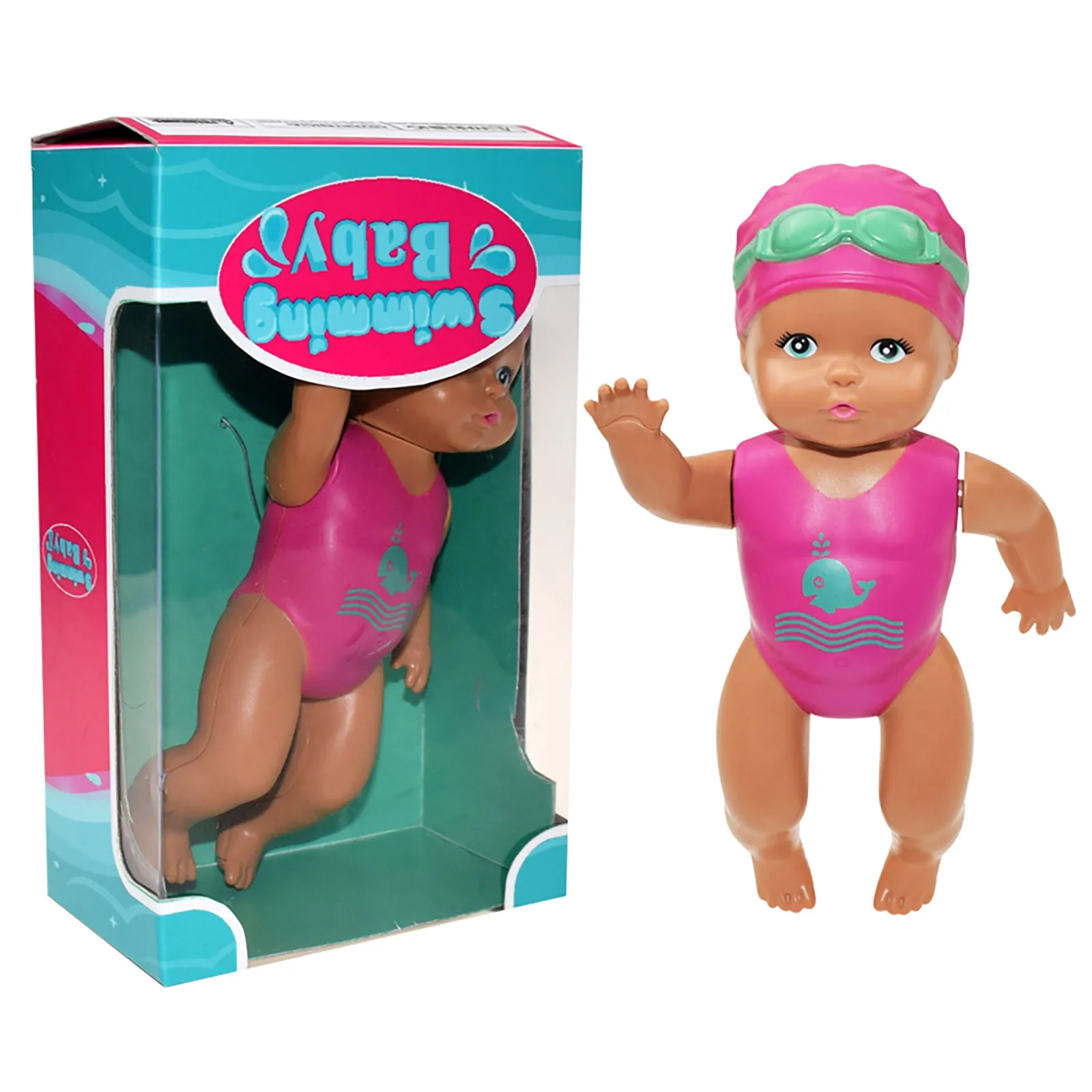 Fashion Water Fun Swimming Pool For Waterproof Lifelike Electric Doll Baby Dolls Toy For Children Birthday Gift