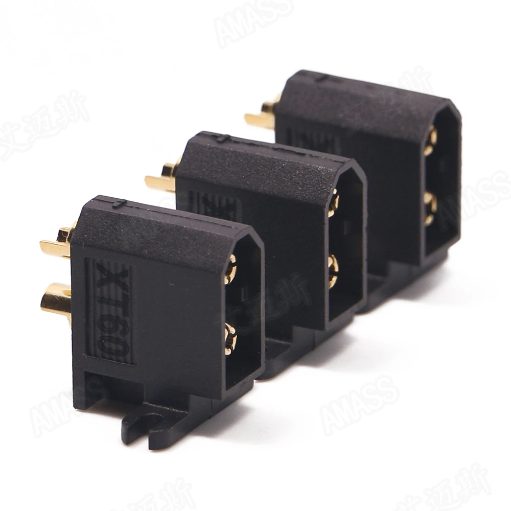 5/10/50 Cặp Đôi AMASS XT60-C Nữ Viên Đạn Bên Ngang Chuối Cắm Cho XT60 Đầu Kết Nối Cho Rc Pin Lipo RC Mô Hình Đồ Chơi 5