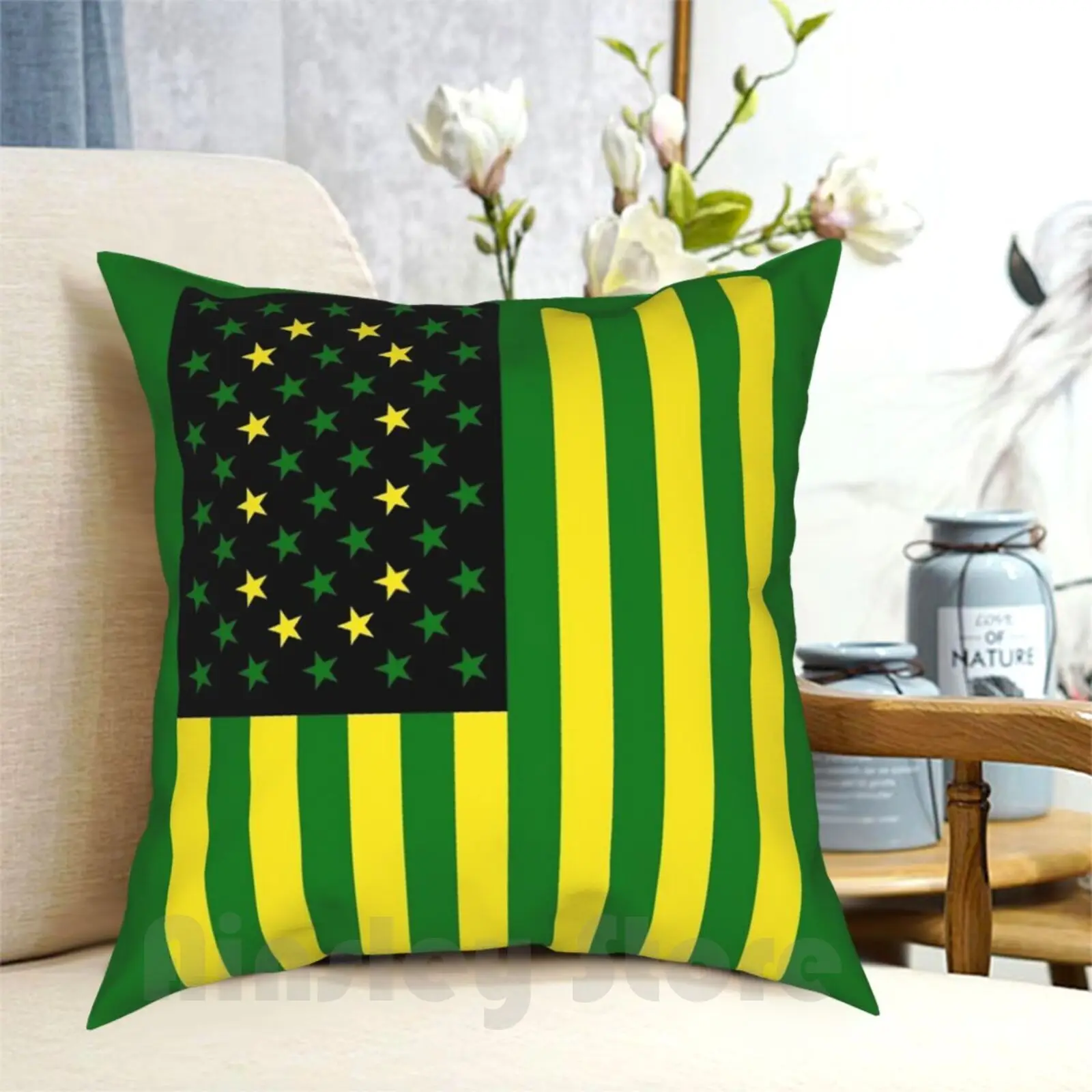 Pillow Case Printed Home Soft Throw Pillow Football Sports College Champ 1 Eugene Marcus Chip Rose Bowl Ore Love Heart