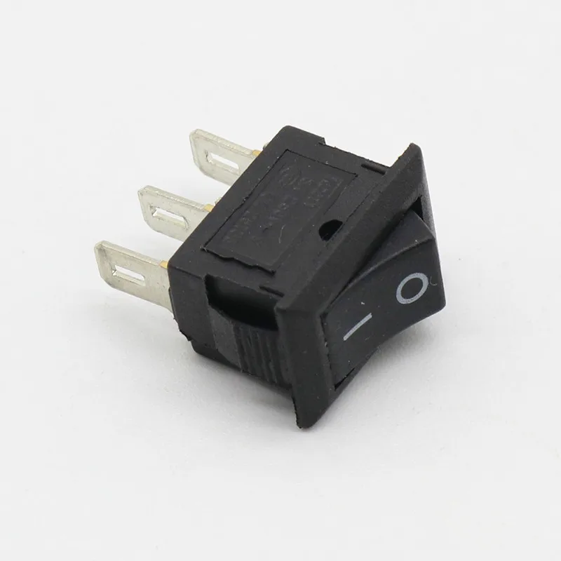 10PCS Ship Type Switch 15*21mm 3PIN SPST ON/OFF Boat Rocker Switch 6A/250V 10A/125V 15X21