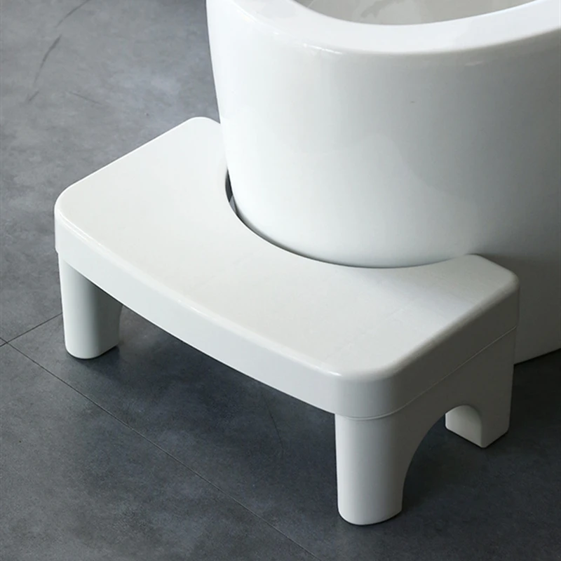 

U Shaped Squatty Potty The Original Bathroom Toilet Stool White Foldable Toilet Footstool Anti Stools Portable Step for Bathroom