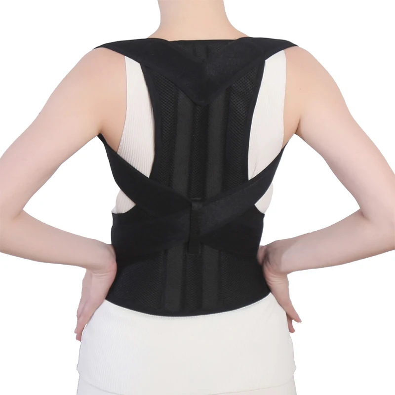 Udoarts Back Posture Corrector Clavicle and Shoulder Brace With Steel Splints