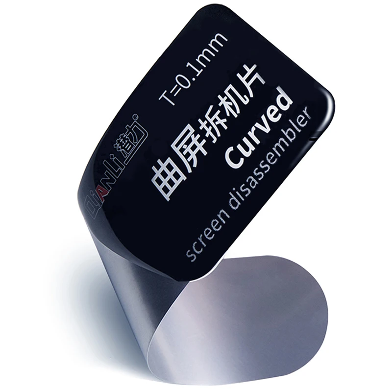 Qianli-Herramienta de apertura de pantalla, tarjeta de desmontaje ultrafina para pantalla curva, Samsung, iPhone, iPad, 5 uds.