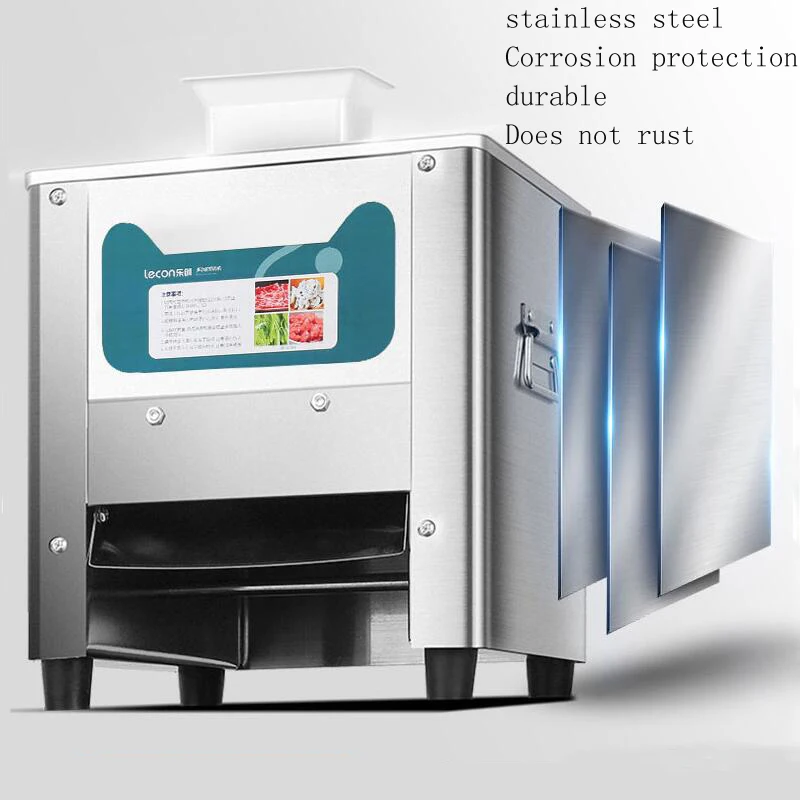 Elektryczna maszynka do mielenia mięsa ze stali nierdzewnej automatyczna krajalnica do mięsa mięso przecinarka bloków kromka