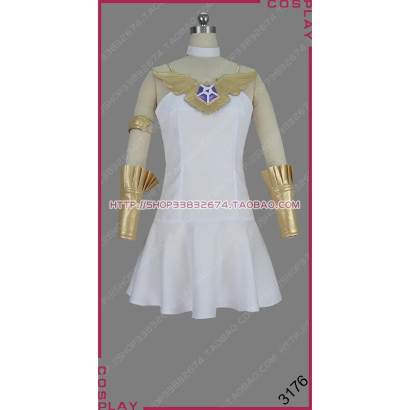 

Granblue Fantasy: The Animation Girl in Blue Ao no Shoujo Heroine Grandcypher Lyria Outfit Dress Anime Game Cosplay Costume S002