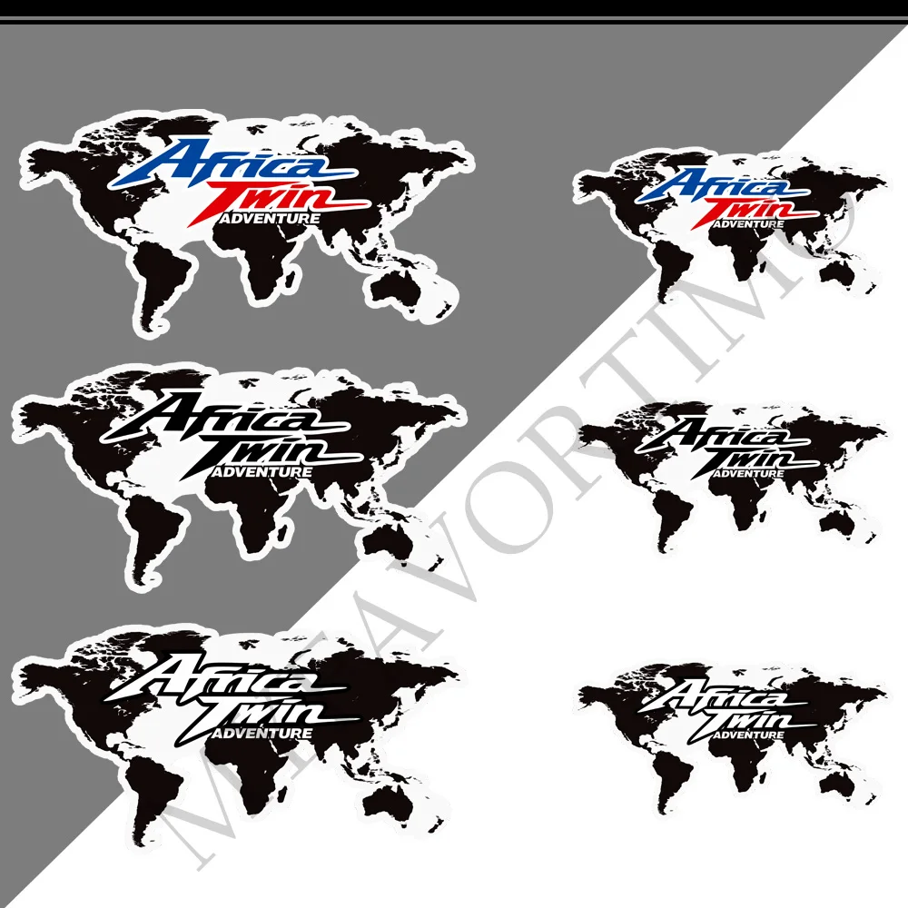 

AfricaTwin CRF 1000 1100 L CRF1100L For Honda Africa Twin CRF1000L Trunk Luggage Cases Tank Pad Protector Adventure Stickers Kit