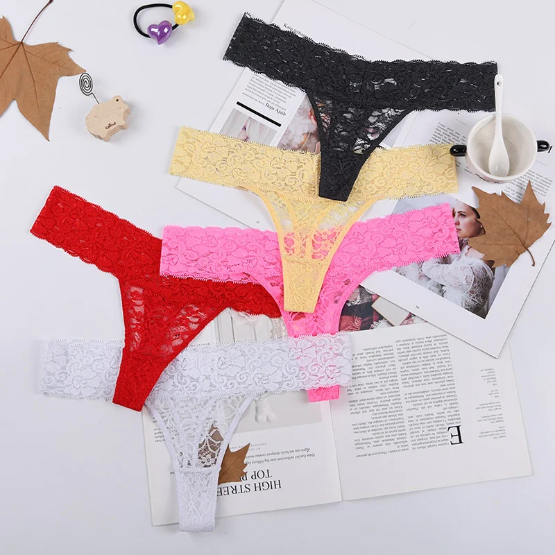 L XL XXL XXXL adjusted Sexy cozy Lace Briefs g thongs Underwear Lingerie for women 1pcs zx1041
