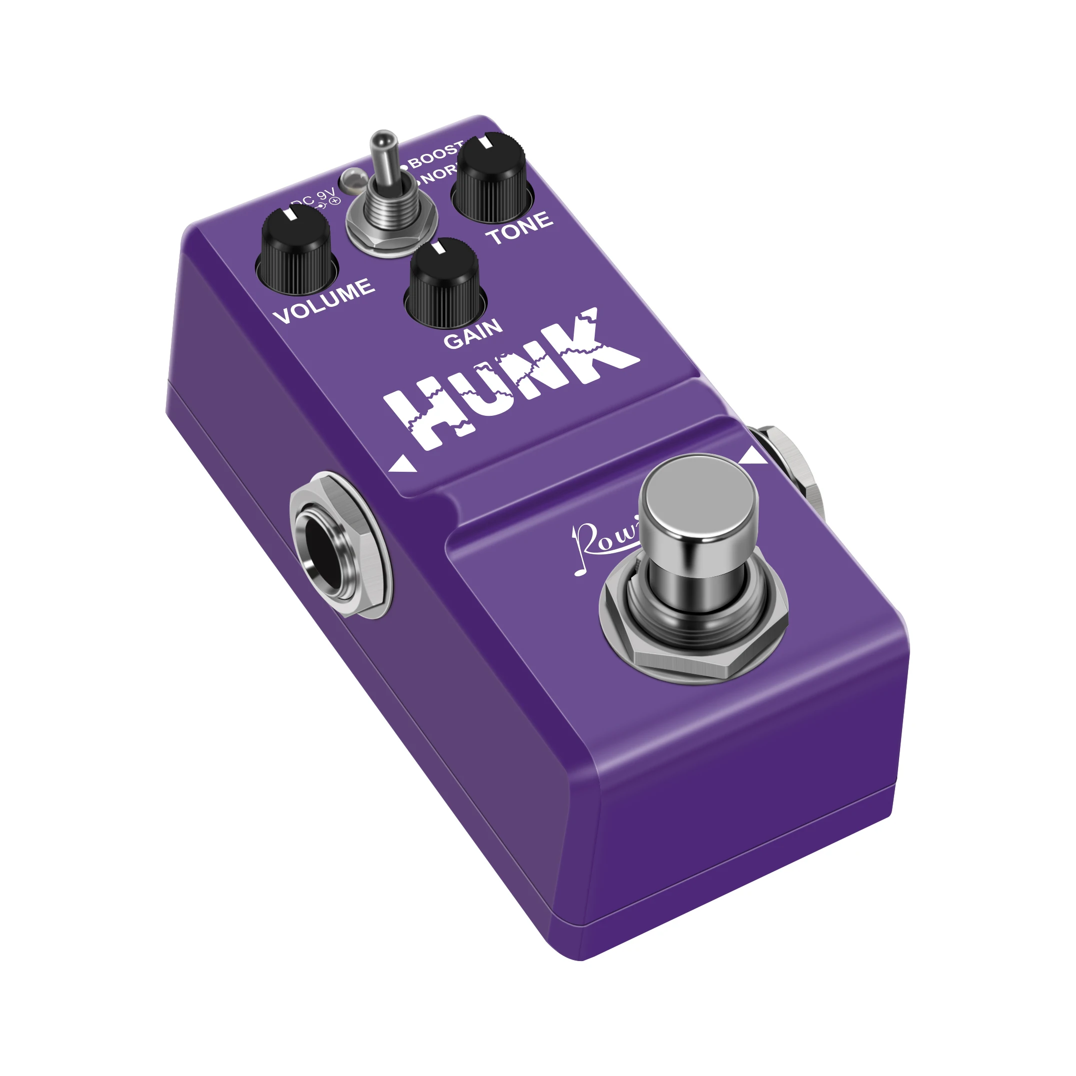 Rowin Classic British Style HUNK Effect Pedal DIST Super Tiny True Bypass Effector