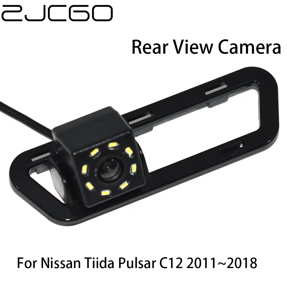 

ZJCGO HD CCD Car Rear View Reverse Back Up Parking Night Vision Waterproof Camera for Nissan Tiida Pulsar C12 2011~2018