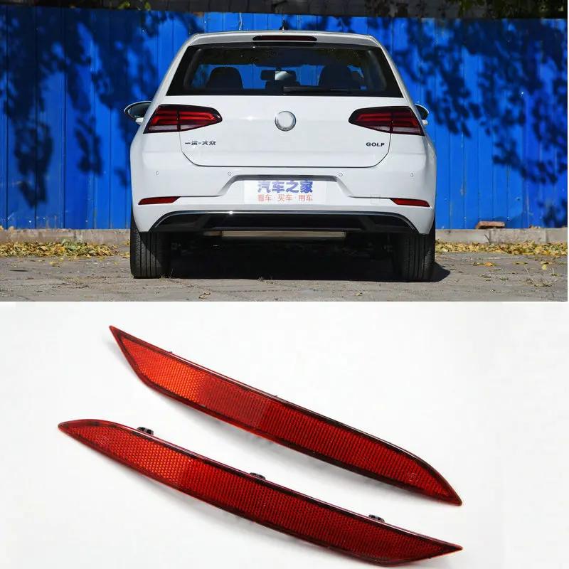 For Golf 7.5 MK7.5 Rear bumper reflective strip Rear bumper reflector False lamp 5GG 945 105 5GG 945 106