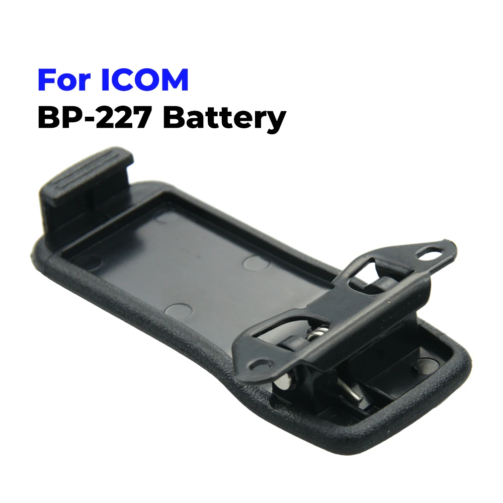 Clip de cinturón de batería de BP-227 con tornillo, para ICOM IC-V85, IC-F50, IC-50V, IC-51, IC-51V, IC-60, IC-60V, IC-61, IC-61V, 10 Uds.