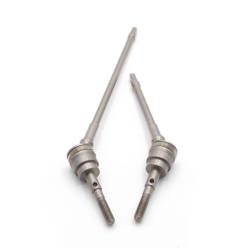 KYX Racing Hard Steel Front Axle CVD Shaft for 1/10 RC Crawler Car Axial Wraith RR10 90048 Yeti