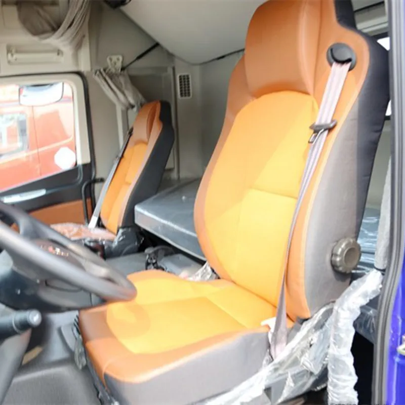 Single Seat Cover Special for FOTON DAIMLER AUMAN GTL EST Heavy Truck Pu Imitation Leather Lorry Interior Accessories