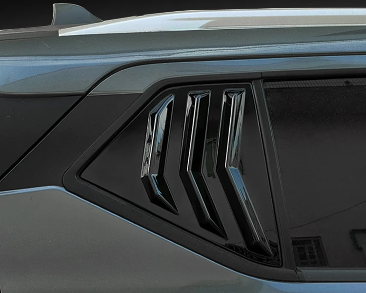 Rear Side Quarter Window Decorative Cover Sticker for Nissan Kicks Accessories 2017 2018 2019 2020 2021 2022 2023