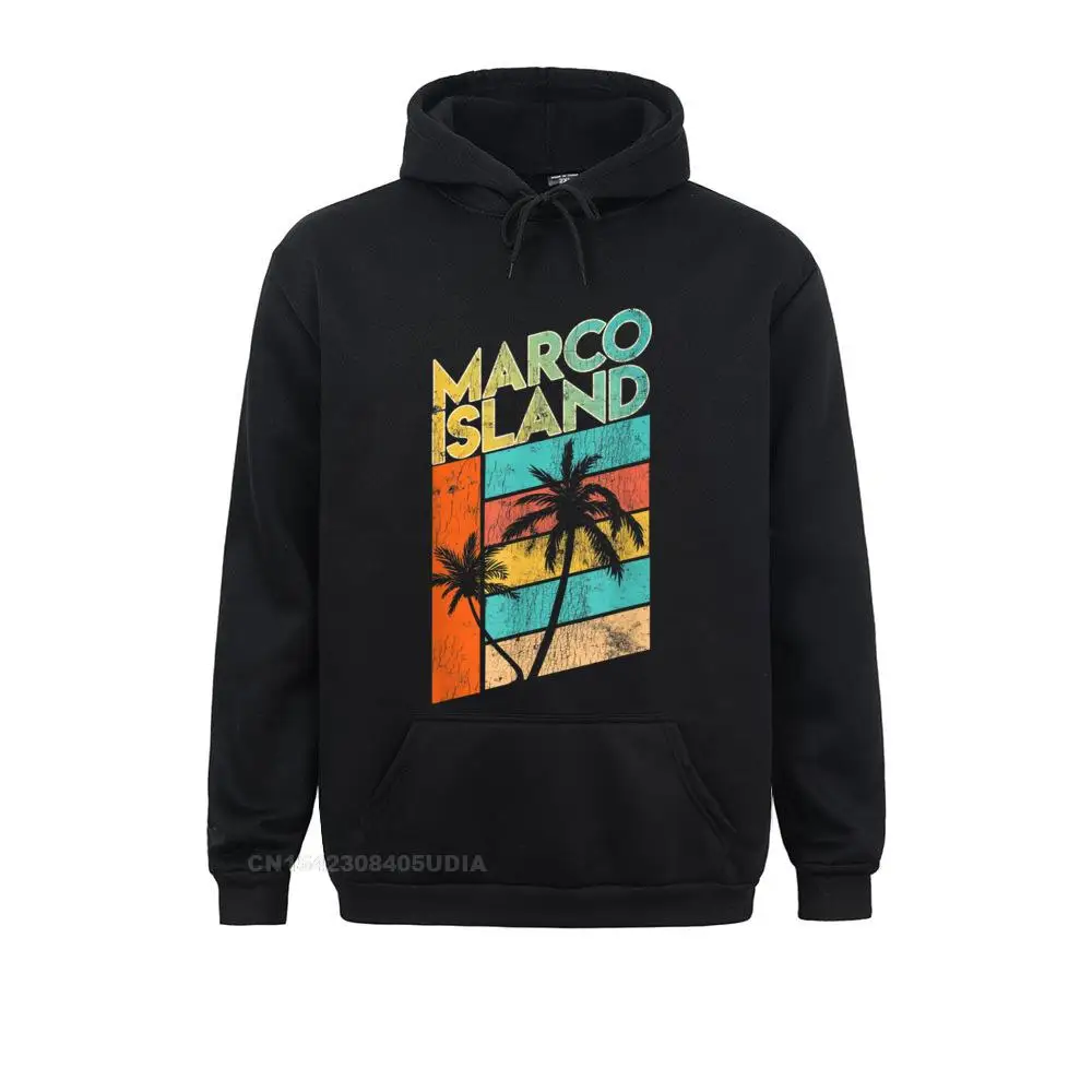 Hoodies Marco Island Family Vacation Shirt Florida April FOOL DAY Long Sleeve Women's Sweatshirts Gift Hoods Latest