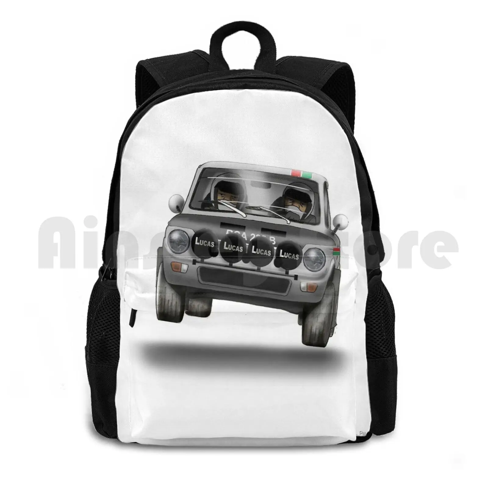 Rallyin' Imp Outdoor Hiking Backpack Riding Climbing Sports Bag Imp Sunbeam Imp Hillman Imp Historic Rallying Rallying Rallyist