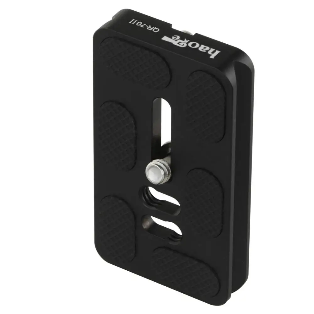 Металлическая универсальная БЫСТРОРАЗЪЕМНАЯ пластина Haoge 70 мм подходит для стандарта Arca-Swiss для панорамной шаровой головки штатива