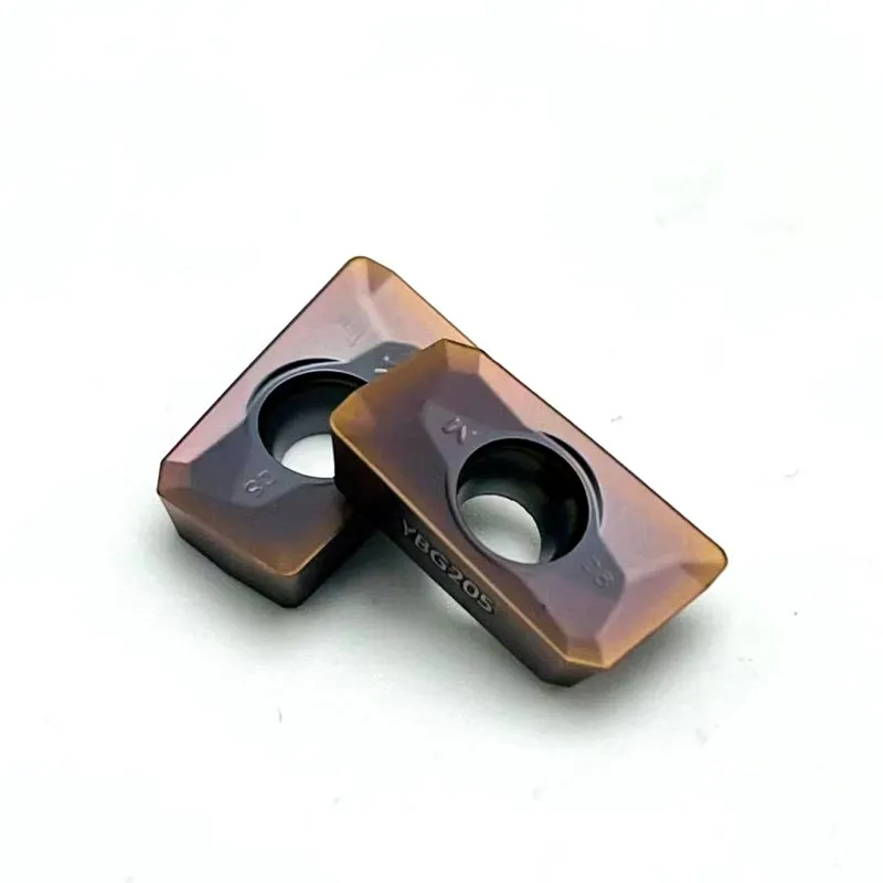 APMT1135 YBG205 APMT160408 PDER YBG205 inserto di fresatura acciaio acciaio inossidabile fresa in metallo duro utensile per tornitura