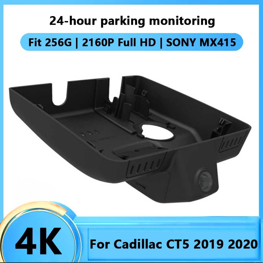 

HD 4K 2160P Car DVR Wifi Video Recorder Dash Cam Camera For Cadillac CT5 2019 2020 -2022 Night vision full hd CCD