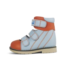 Ortoluckland Girls Sandals Children Summer Closed Toe Footwear Toddler Boy Kids Orthopedic Shoes With Arch Support Insole 5Years
