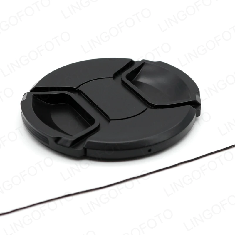10 Uds Universal 82mm 86mm pellizco central Snap-on tapa de lente frontal para Canon para Nikon para cámara Sony