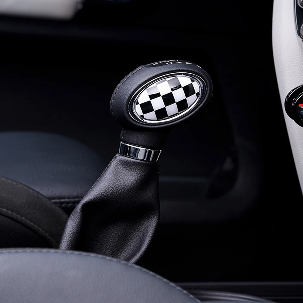Gear Shift Knob Cover Automatic Transmission Lever Trims for Mini Cooper/ Cooper S 2/4 Door Hardtop F55 F56 Convertible F57 F54