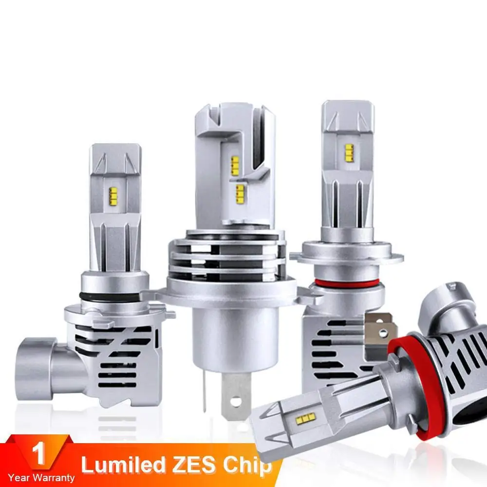 

2x Car LED H7 9006 H16(JP) bulbs 110W 12000LM lumiledChips LED Headlight White Lamps led H4 9012 H11 HB3 HB4 H8 9005 fog Light