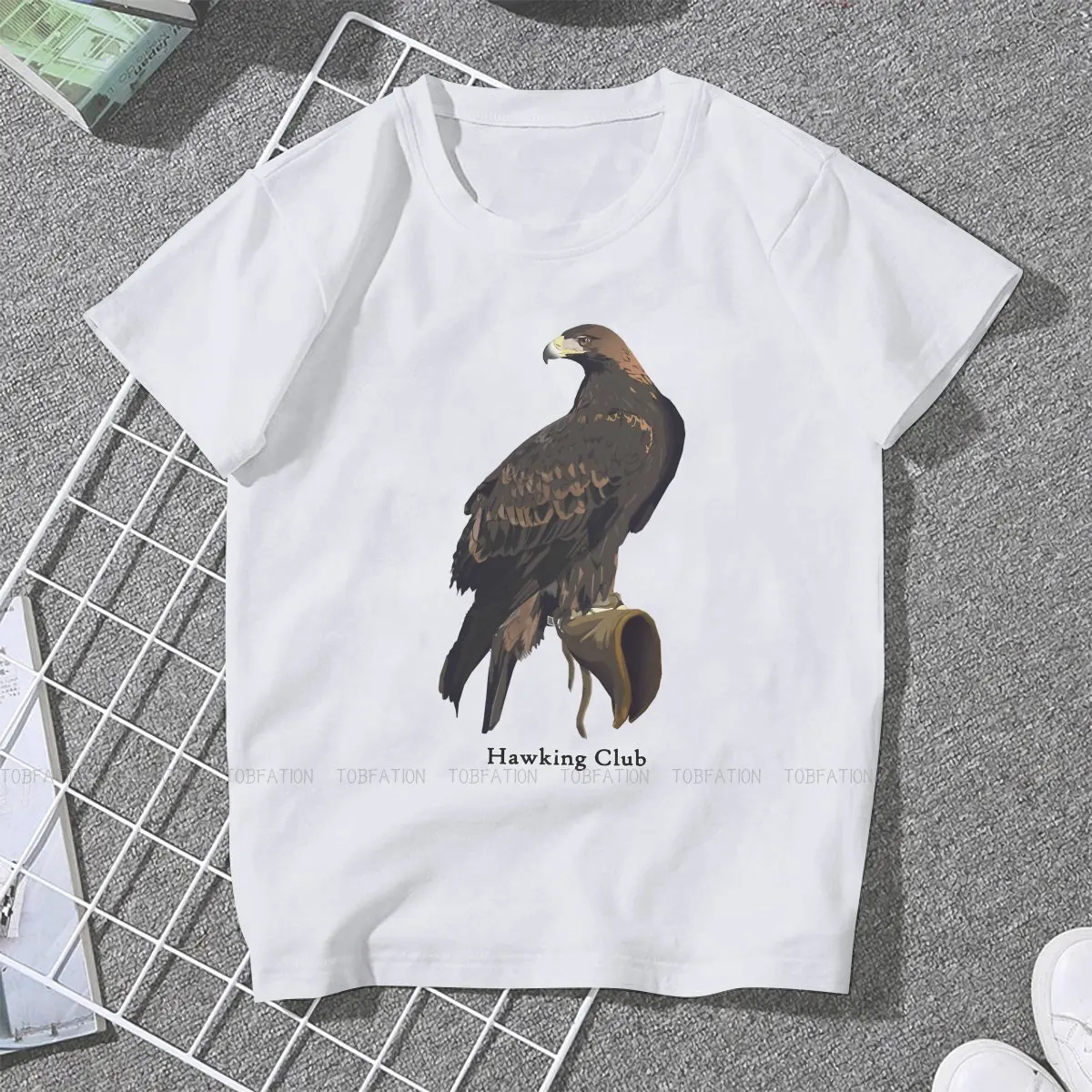 CHC Golden Eagle Women TShirt Falconry Austringer Hawk Girls Graphic Tops O-neck Female T Shirt 5XL Funny Hipster Gift