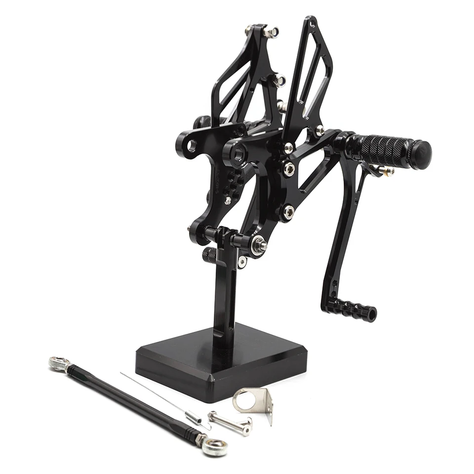 CNC Adjustable Rearset For Kawasaki Ninja ZX6R ZX636 ZX 6R 636